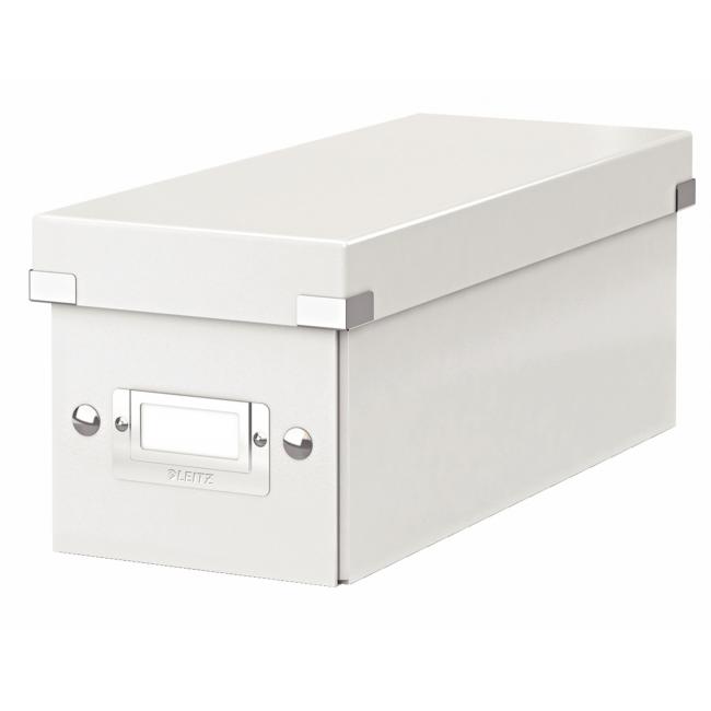 [ES604101] Krabice na CD Click & Store bílá