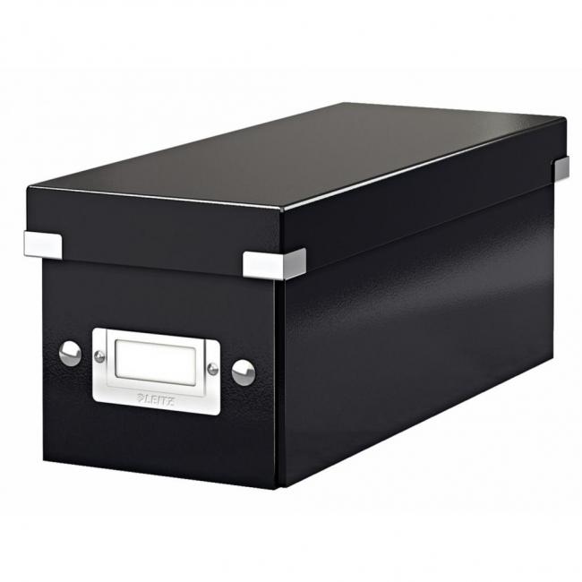 [ES604195] Krabice na CD Click & Store černá