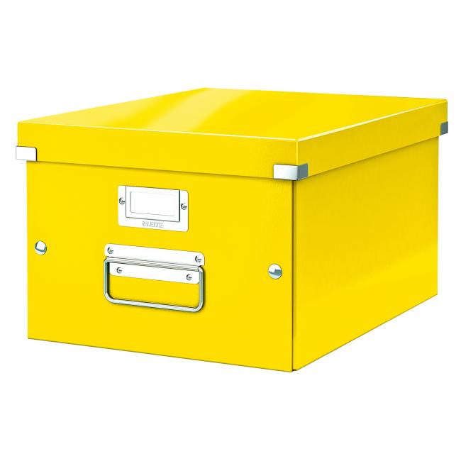 [ES604416] Střední krabice Click & Store žlutá