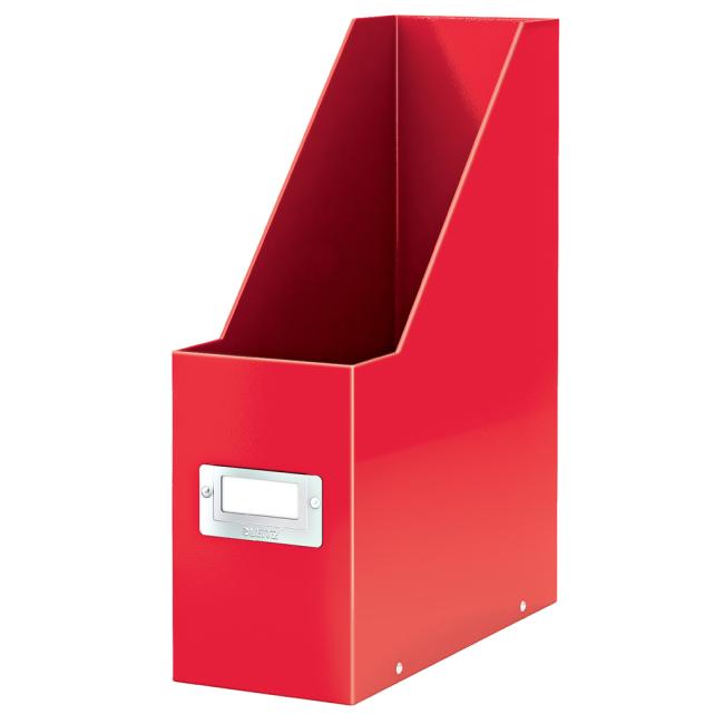[ES604726] Stojan na časopisy Leitz Click & Store červený