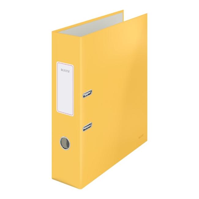 Pákový pořadač Leitz 180° Cosy 8cm teplá žlutá