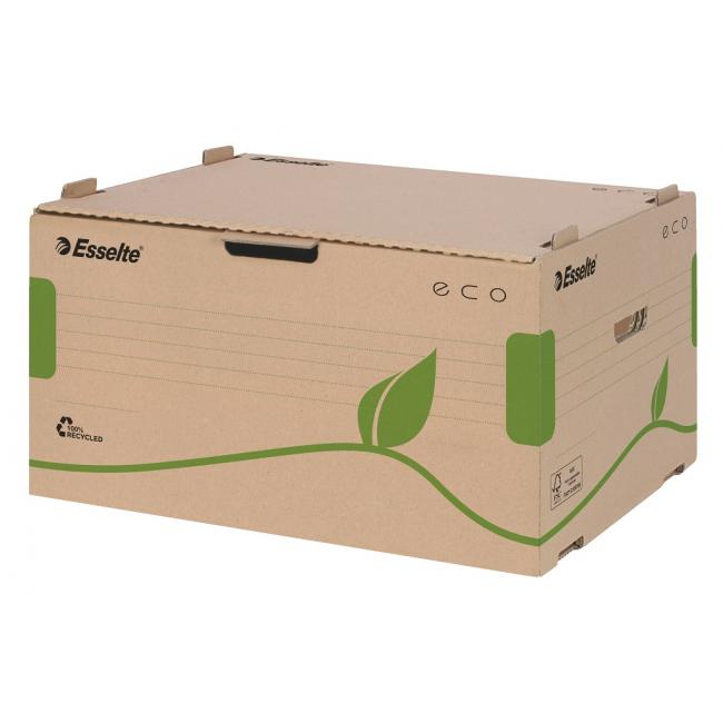 [ES623919] Archivní krabice s předním otevíráním Esselte ECO hnědá 340x259x439 mm