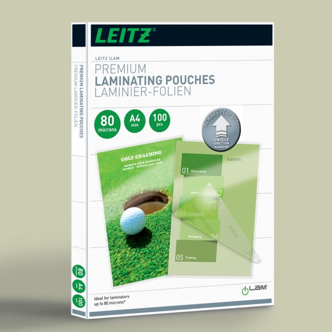 Laminovací fólie Leitz iLAM UDT A4, 80 mic, 100 ks