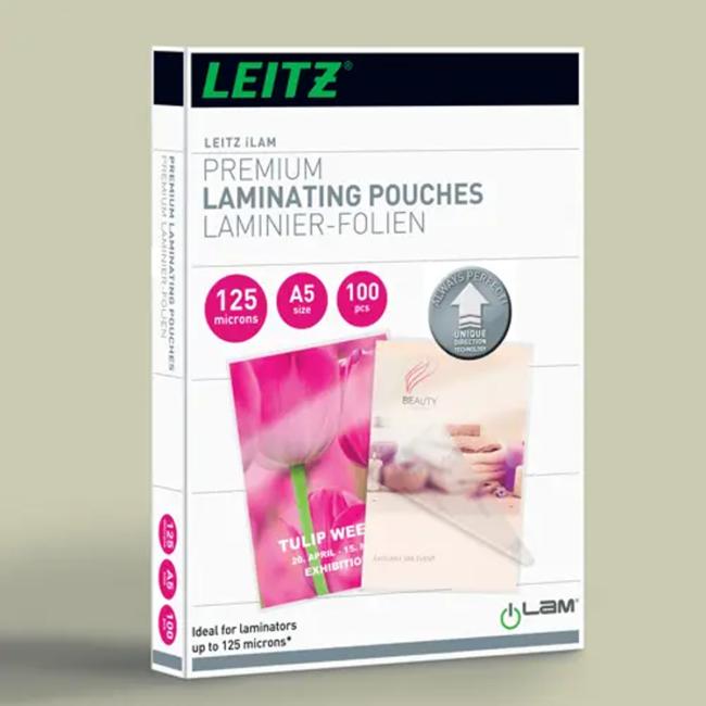 Laminovací fólie Leitz iLAM UDT A5, 125 mic, 100 ks