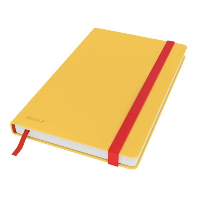 [ES810019] Zápisník linkovaný A5 Leitz Cosy teplá žlutá