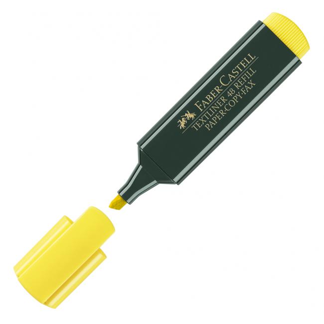 Zvýrazňovač FABER-CASTELL Textliner 1548 žlutý