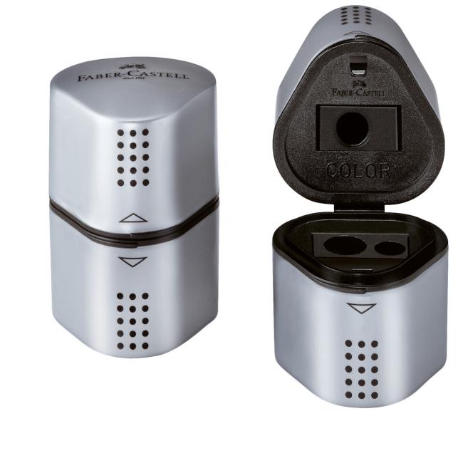 [FC183800] Struhadlo Faber Castell Grip 2001 stříbrné