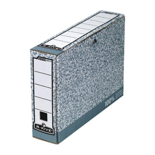 [FE008000] Archivní box Fellowes BANKERS BOX 80mm šedý/bílý