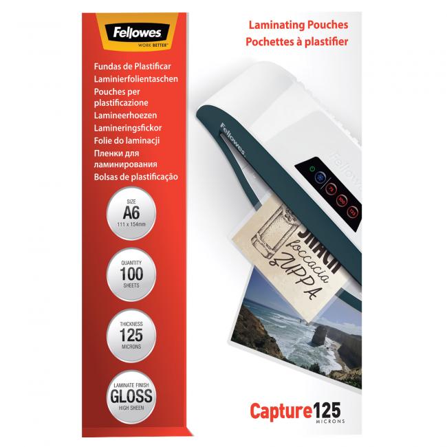 [FE530720] Laminovací fólie Fellowes 111x154 /A6/ 125mic