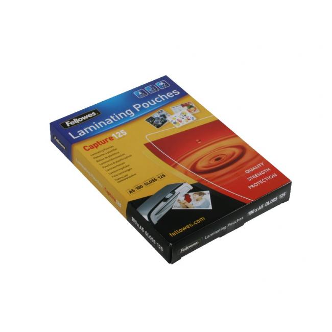 [FE530730] Laminovací fólie Fellowes 154x216 /A5/ 125mic , lesklé