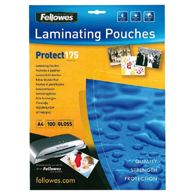 [FE530870] Laminovací fólie Fellowes 216x303 A4 175mic