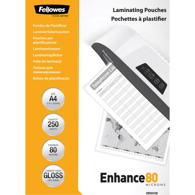 [FE531290] Laminovací fólie Fellowes 216x303 80mic 250ks