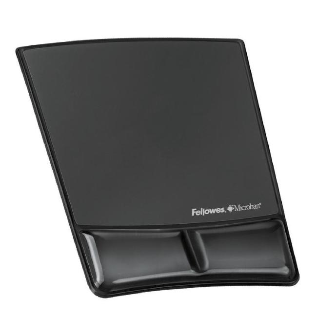 Podložka pod myš s opěrkou zápěstí Health-V černá