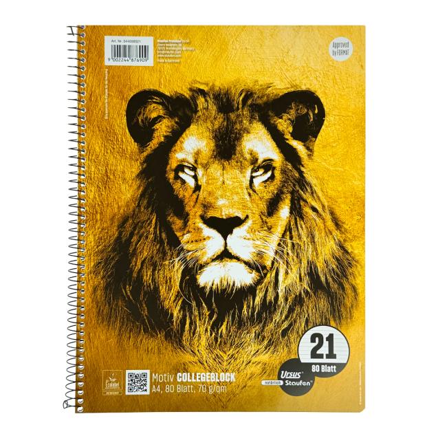 [FW000021] Blok College Format Werk Ursus A4 80 listů linkovaný 70g