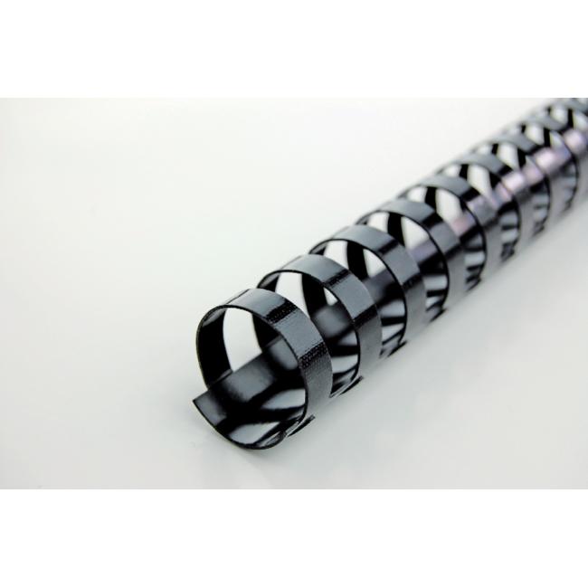Plastové hřebeny GBC 21R 6mm černé