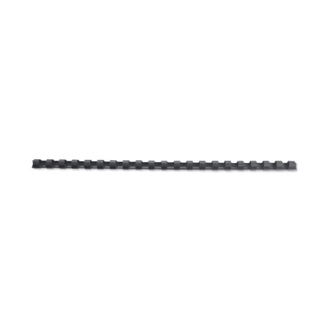 Plastové hřebeny GBC 21R 12mm černé