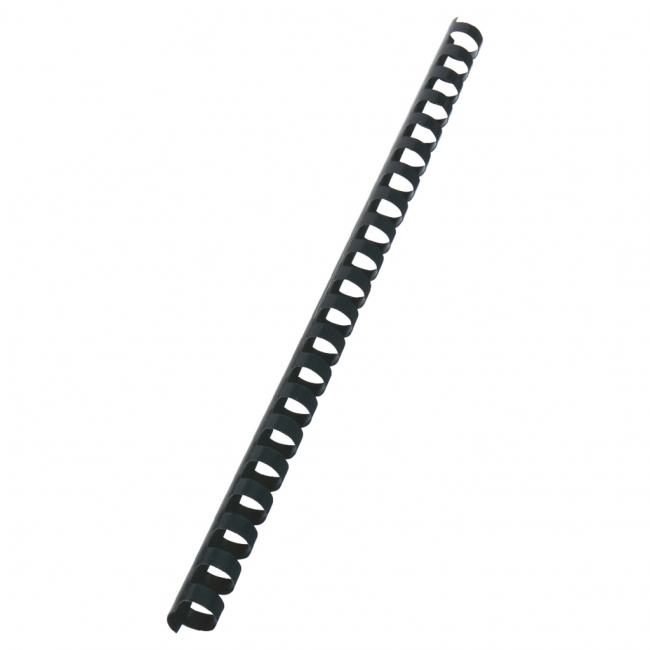 [GB028178] Plastové hřebeny GBC 21R 14mm černé