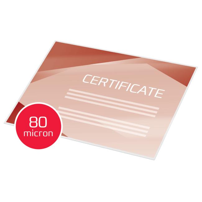 [GB049033] Laminovací fólie GBC 216x303 pro rychlou laminaci, 80 mic (100)