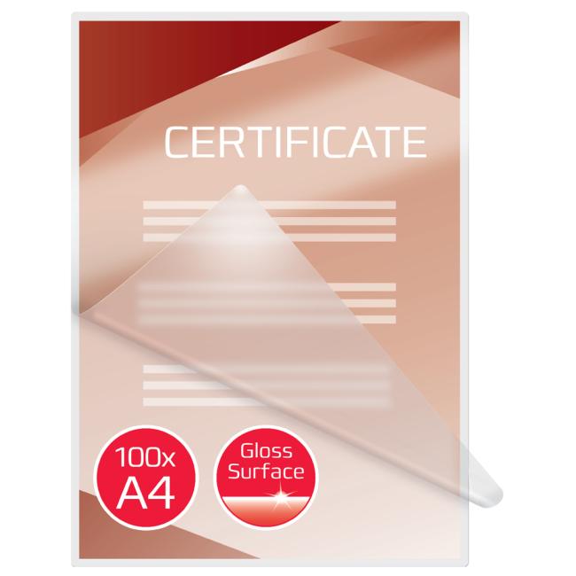 [GB740306] Laminovací fólie GBC A4 100 mic (100) lesklé