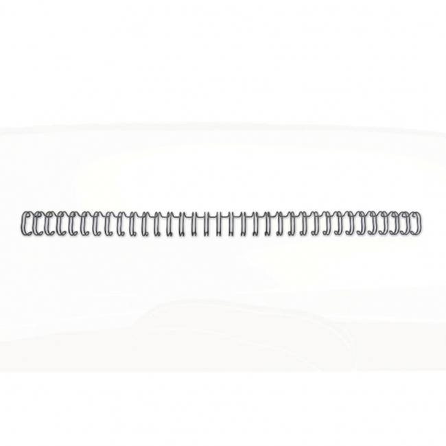 [GB810510] Drátové hřebeny GBC 8mm černé 3:1