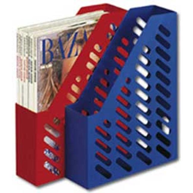 [HA160014] Stojan na časopisy KLASSIK modrý 2ks