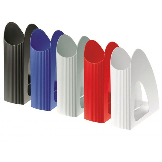 [HA161012] Stojan na časopisy Twin bílý