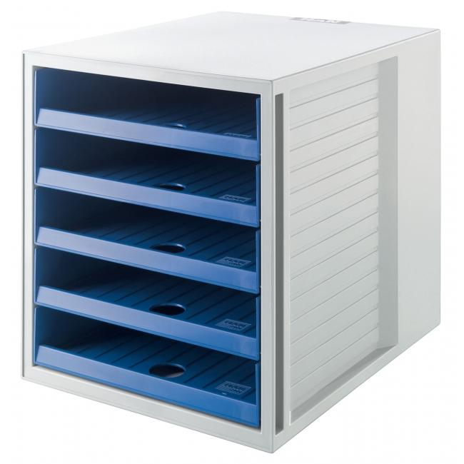 [HA401816] Zásuvkový box Cabinet KARMA eko-modrý