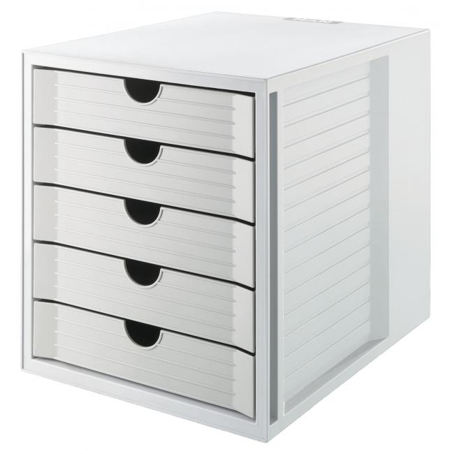 [HA450818] Zásuvkový box System KARMA eko-šedý