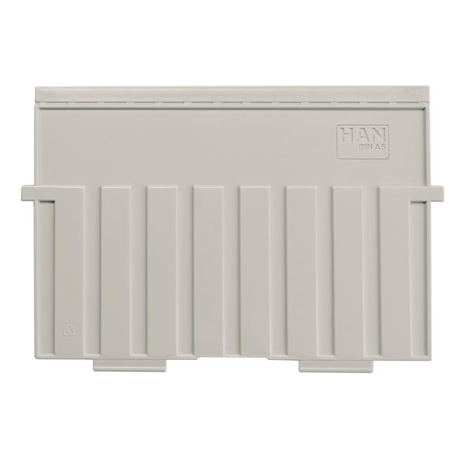 [HA902511] Plastové oddělovače A5 do kartotéky HAN 955 šedé 5ks