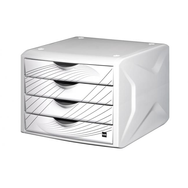 [HE129505] Zásuvkový box Chameleon white queen