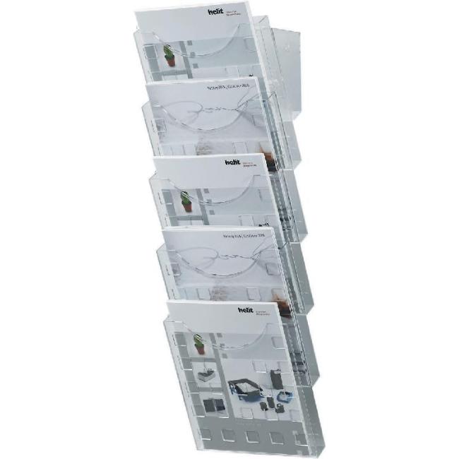 Sada 5 odkladačů čirá