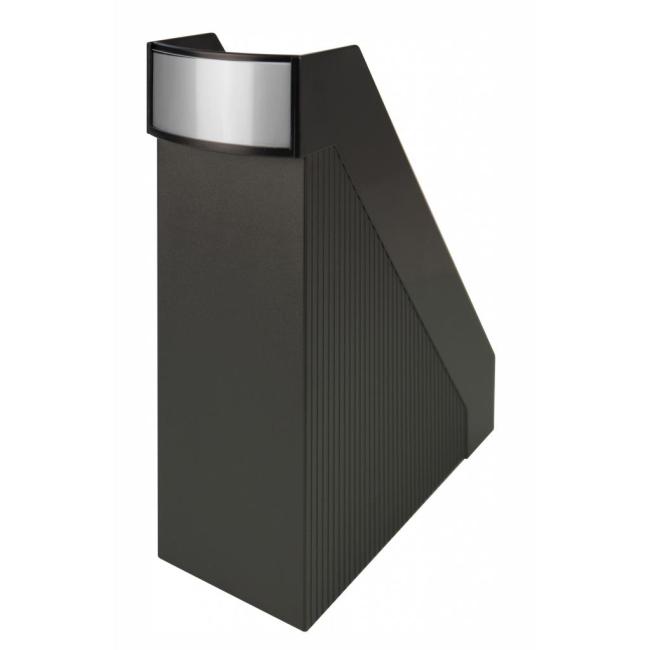 [HE636159] Stojan na časopisy Helit Linear černý