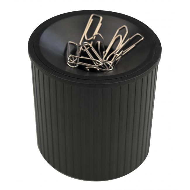 [HE639089] Stojan na kancelářské spony Helit Linear černý