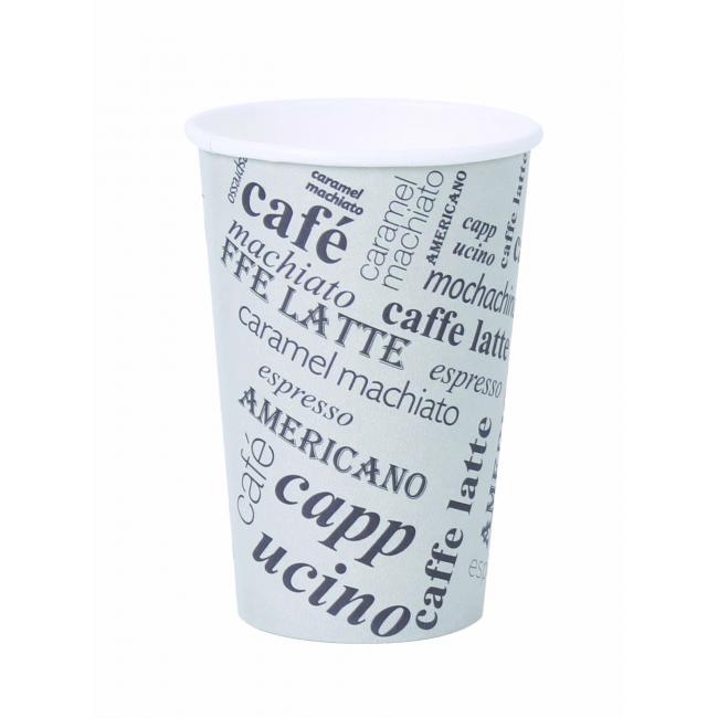 Papírový pohár 300ml Coffee to go s motivem 50ks
