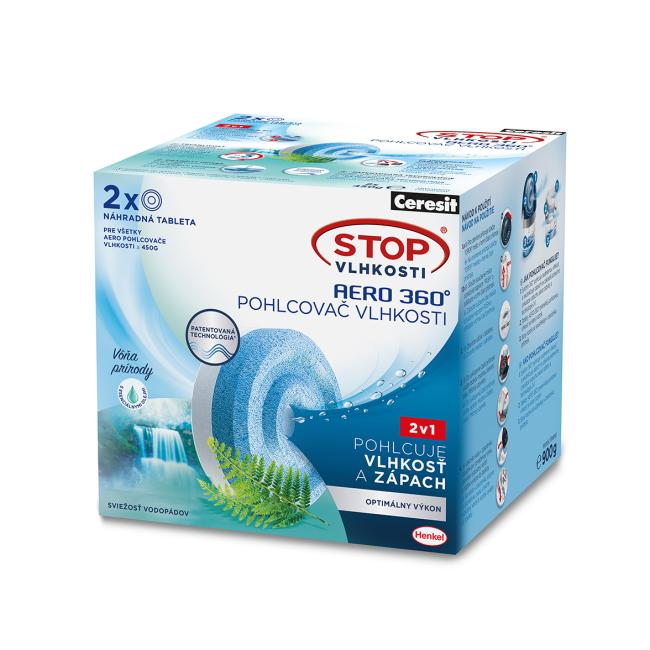 Ceresit Stop vlhkosti - 2tablety AERO svěžest vodopádů 2x450g