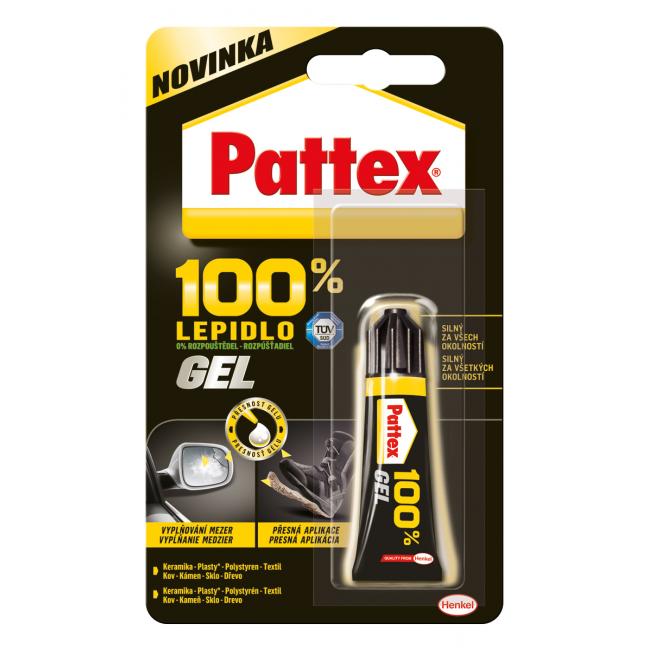 [HK809141] Lepidlo Pattex 100% gel 8g