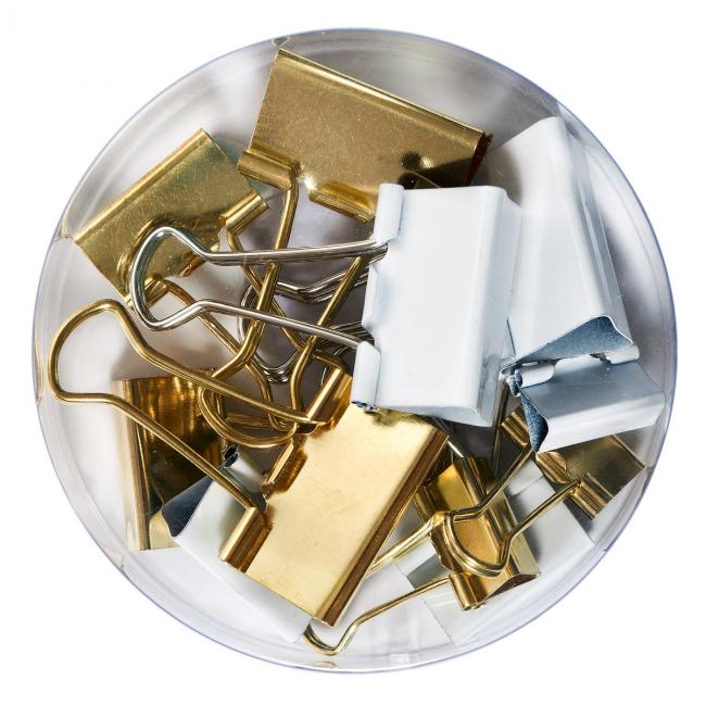 Klipy pro dokumenty Herlitz Pure Glam 12ks mix velikostí a barev