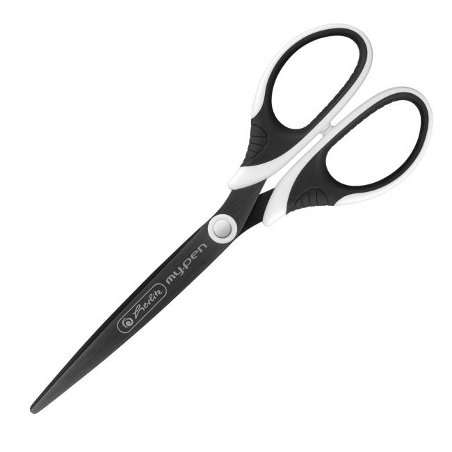 [HL027224] Nůžky Herlitz my.pen špičaté černé 18cm
