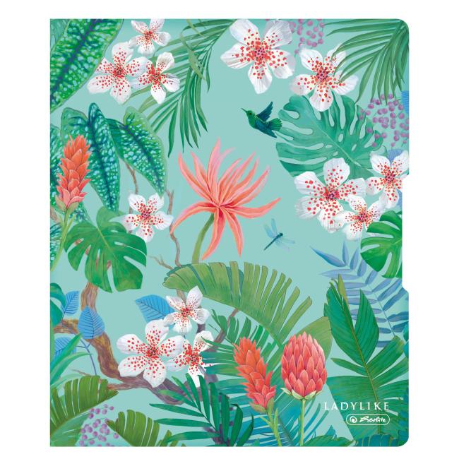 [HL044030] Pořadač 2-kroužkový Herlitz Ladylike PP 1,6cm Jungle