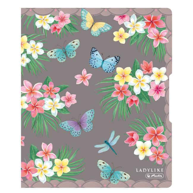 Pořadač 2-kroužkový Herlitz Ladylike PP 1,6cm Motýl