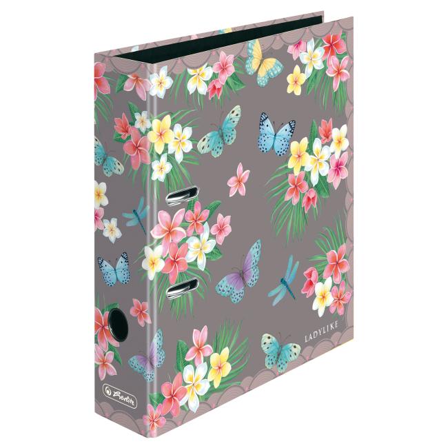 Pákový pořadač Herlitz maX.file Ladylike 8cm Motýl