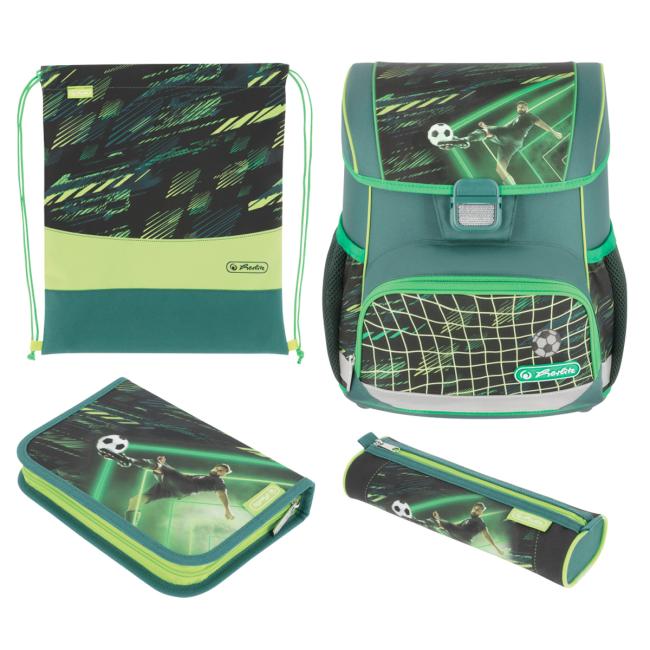 [HL046249] Školní batoh Herlitz Loop+ Fotbalista, sada