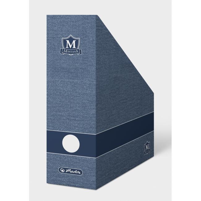 [HL085074] Archiv na časopisy Herlitz Montana modrý