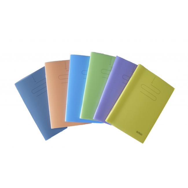 [HL091752] Sešit Herlitz 564, A5, s PP obalem, mix barev