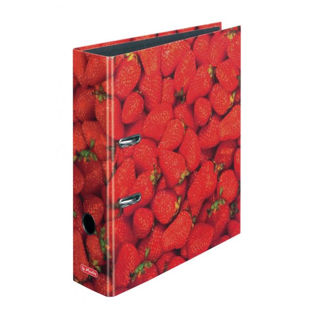 Pákový pořadač Herlitz maX.file 8cm Jahody
