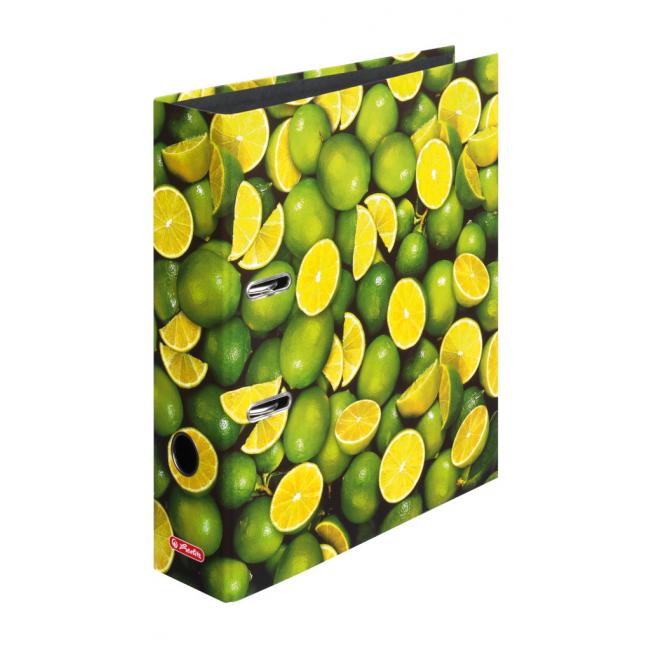 Pákový pořadač Herlitz maX.file 8cm Limetky