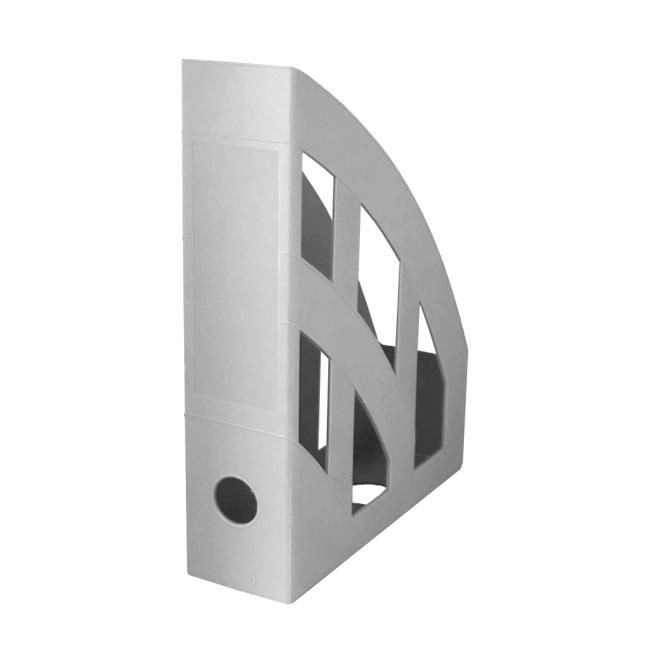 [HL609585] Stojan na časopisy Herlitz šedý