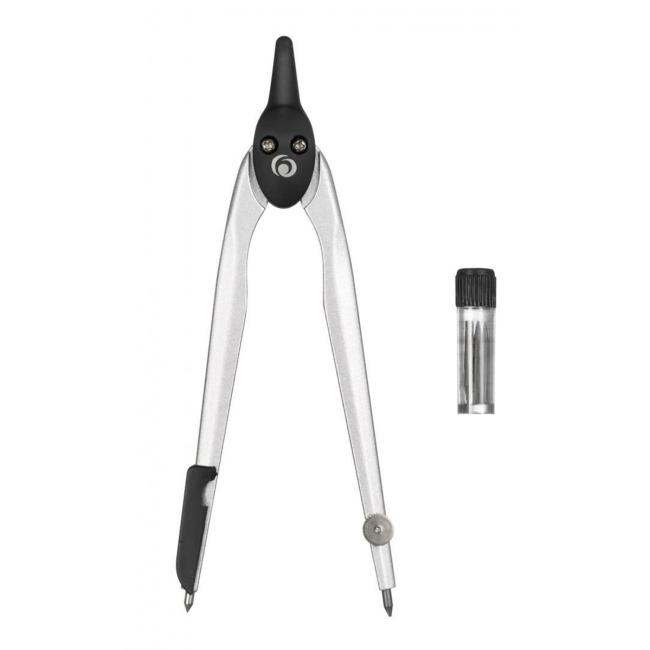 [HL710006] Kružítko Herlitz + náhradní tuhy, černé