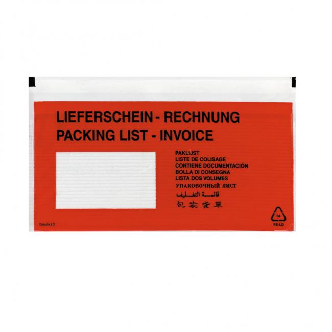 [HL792705] Kapsy na průvodky Herlitz DL 110x220mm 100ks