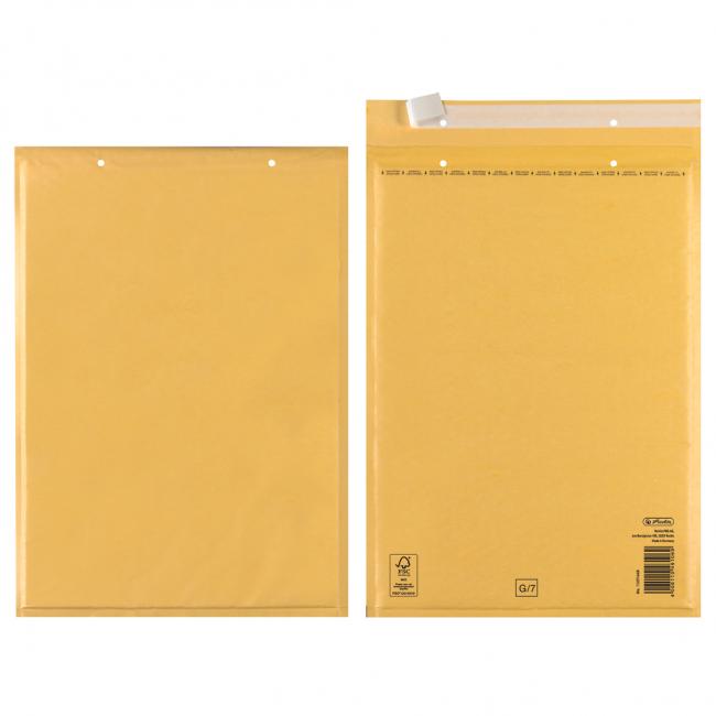 [HL793604] Bublinkové obálky G Herlitz 25x34cm, 10 ks